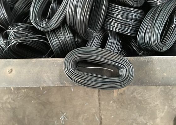 Membangun 2000pcs 0.70mm 40mm Black Annealed Baling Wire